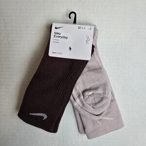 Nike Everyday Wool Blend Cushioned Crew Socks Size W10-13/M8-12 DQ6394-907